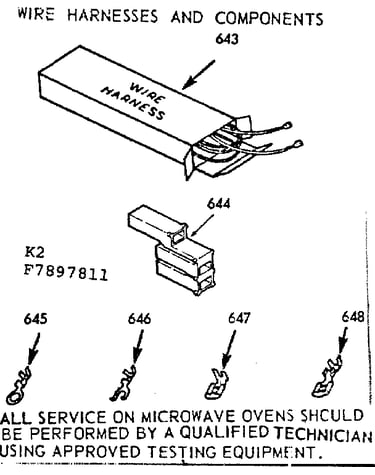 Wire harnesses and components