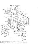 Microwave oven section