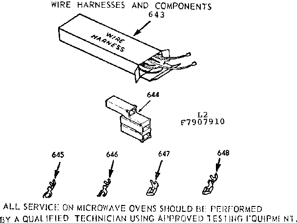 Wire harnesses and components