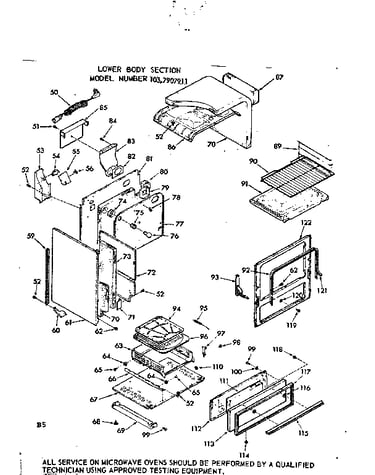 Lower body section
