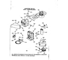 Kenmore 1037907911 magnetron section diagram