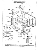 Microwave oven section