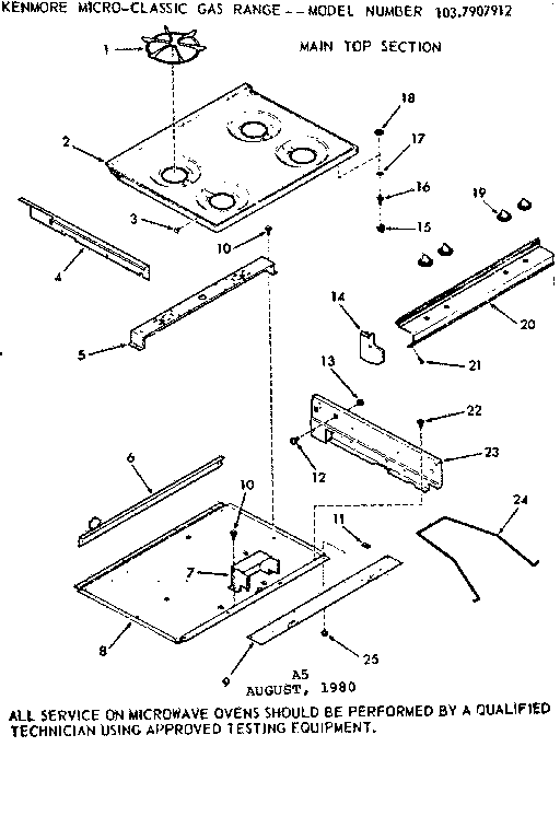 Main top section