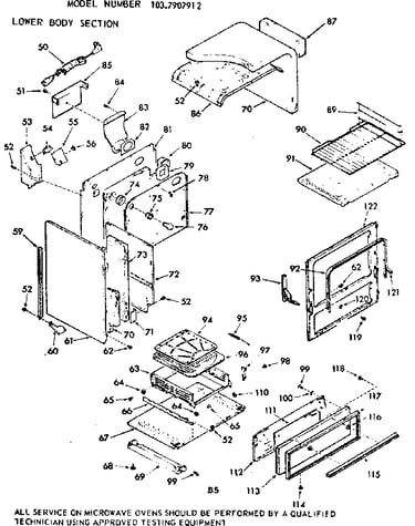 Lower body section