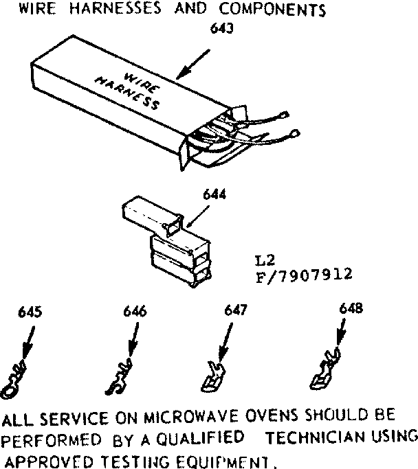 Wire harnesses and components