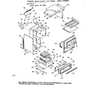 Kenmore 1037907913 lower body section diagram