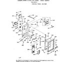 Kenmore 1037907913 control panel section diagram