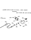 Meat probe and jack section