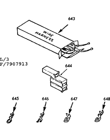 Wire harnesses and components