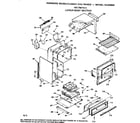 Kenmore 1037907914 lower body section diagram