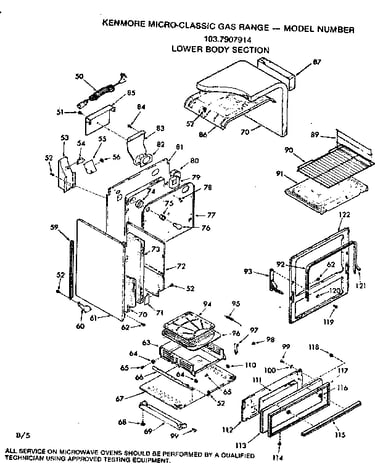 Lower body section