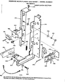 Door catch section