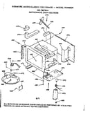 Microwave oven section