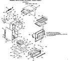 Kenmore 1037907915 lower body section diagram