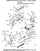 Upper oven pedestal section