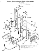Door catch section