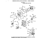 Kenmore 1037907915 magnetron section diagram