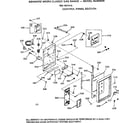 Kenmore 1037907915 control panel section diagram