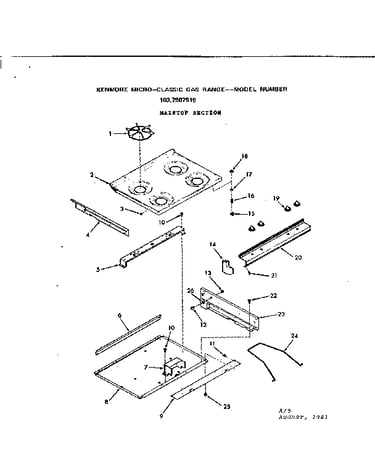 Maintop section