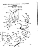 Upper oven pedestal section
