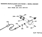Kenmore 1037907916 meat probe and jack section diagram