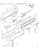 Backguard section