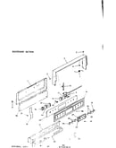 Backguard section