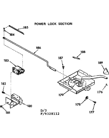 Power lock section