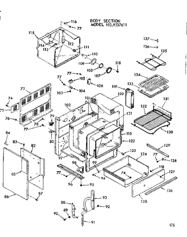 Body section