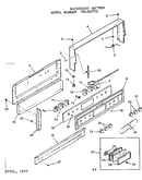 Backguard section
