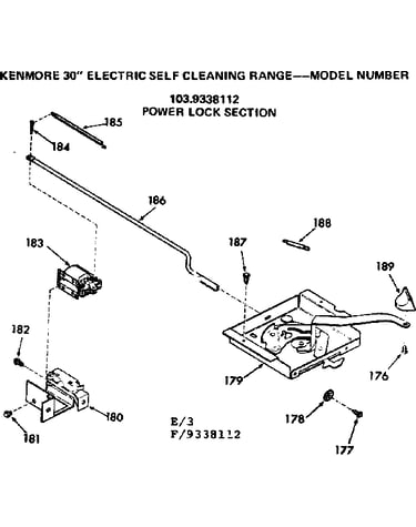 Power lock section