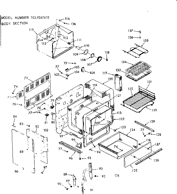 Body section