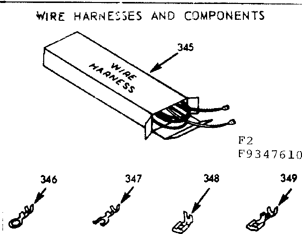 Wire harness and components