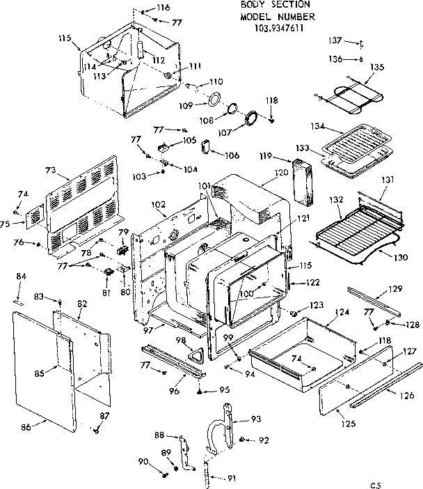 Body section