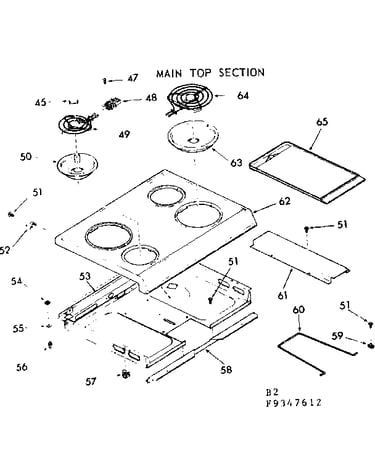 Main top section