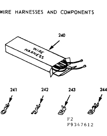 Wire harness & components