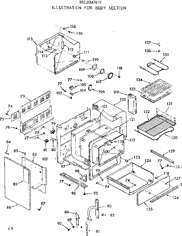 Body section