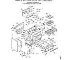 Kenmore 1039348112 body section diagram