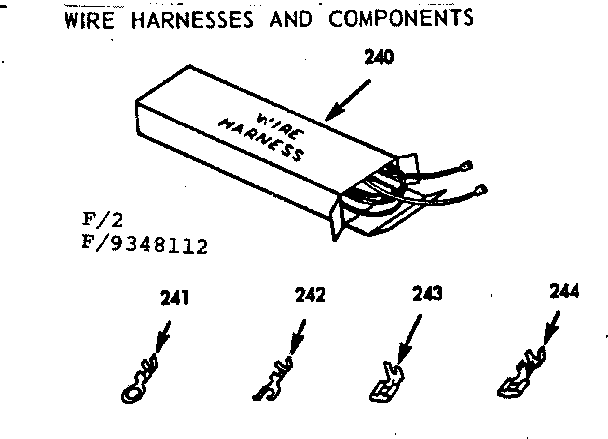 Wire harnesses and components