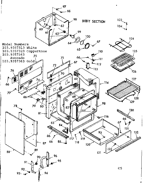 Body section