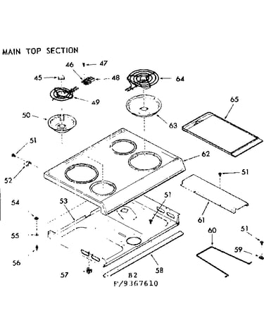 Main top section