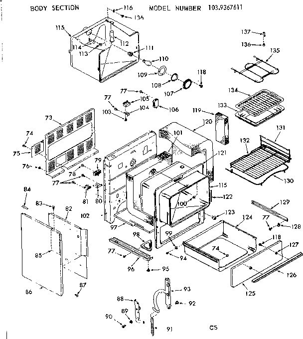 Body section