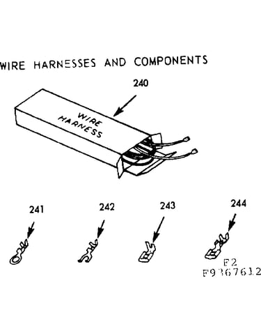 Wire harnesses and components