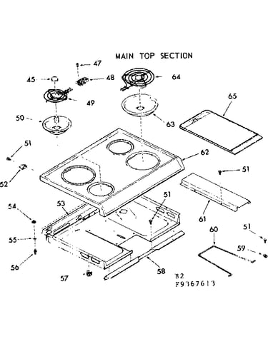 Main top section