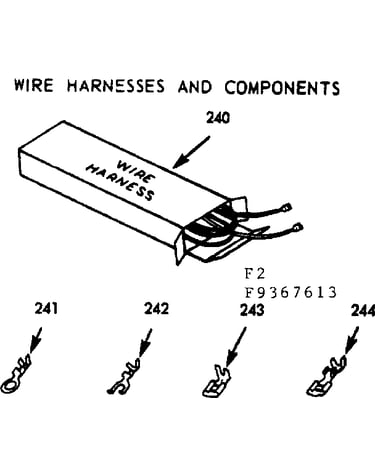 Wire harnesses and components
