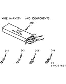 Wire harness and components