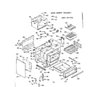 Kenmore 1039368011 body section diagram