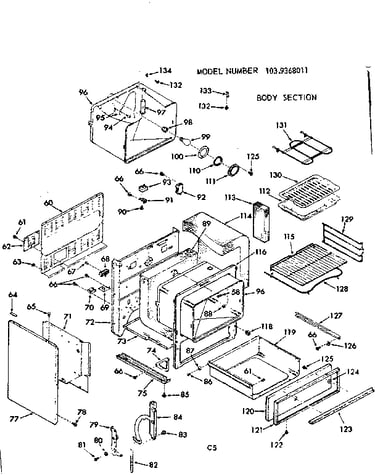 Body section