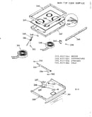 Main top cook surface