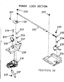 Power lock section